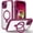 Rose, variant on Allytechgroup iPhone 15 Case Magsafe, Mangetic Back Cover Wireless Charging Support Kickstand Ring Holder Anti-Scratch Phone Case for Apple iPhone 15, Clear