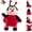 Red Ladybug, variant on Cute Bumblebee Stuffed Animals Super Soft Yellow Bee Plush Toys Stuffed Honeybee Plushies Animal with Wings Honey Bee Plush Doll Animal Toy for Kids & Lovers 13 Inch