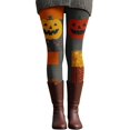 thumbnail image 2 of Hkoxplj Leggings for Women Halloween Leggings High Waisted Pumpkin Print Yoga Pants Stretch Workout Leggings Soft Breathable Full Length Printed Leggings for Gym Running Daily Wear Fall Winter, 2 of 4