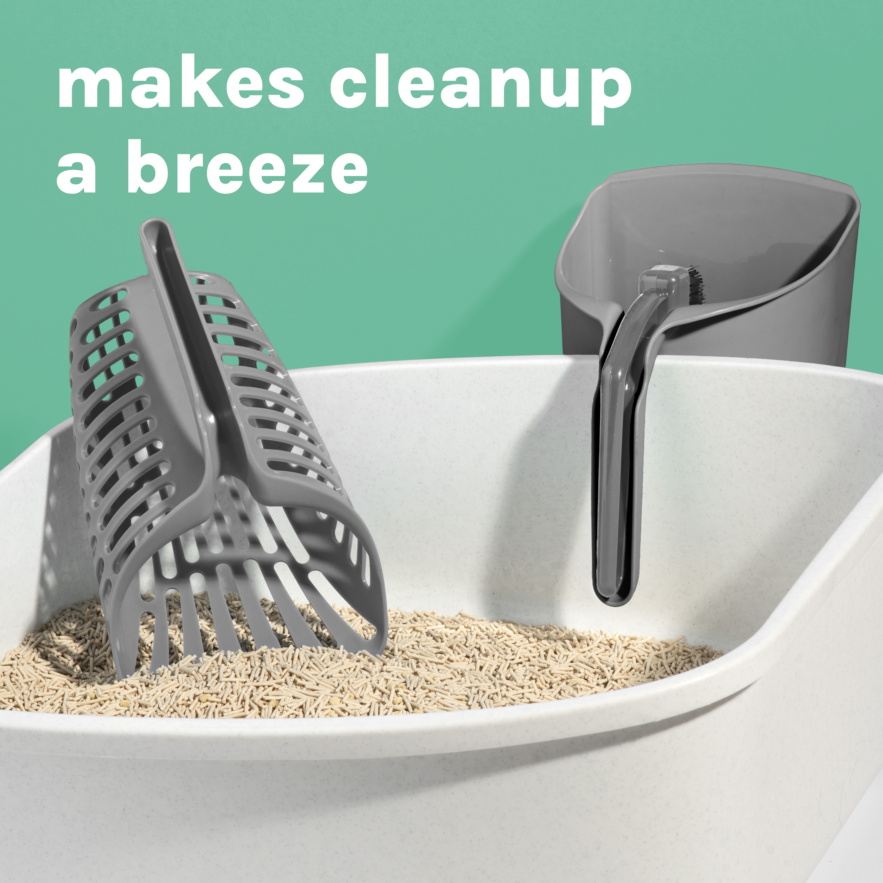 Kitty City Infinity Litter Scoop All-in-One Tool photo 4