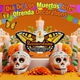 thumbnail image 6 of Dia De Los Muertos Altar Ofrenda Decorations Day of The Dead Wooden Remembrance Supplies 13' x 7.87' Dia De Los Muertos Remembrance for Mexican Table Home Halloween Party Decor, 6 of 6