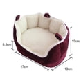 thumbnail image 3 of Lavable Pet Puppy Rat Chinchilla Hamster Guinea Bed Nest Warm Cave House café Zulema Pet Hamster Bed House Hamaca, 3 of 7