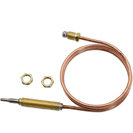 Propane BBQ Grill, Firepit, Fireplace Heater Universal Gas Thermocoupler Sensor M8x1 Thread,Length 600mm/24inch