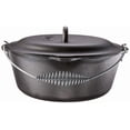 thumbnail image 4 of Lodge 7 Quart Cast Iron Dutch Oven - cacerolas (Negro, Plata, Negro / Plateado, Hierro fundido, Hier, 4 of 6