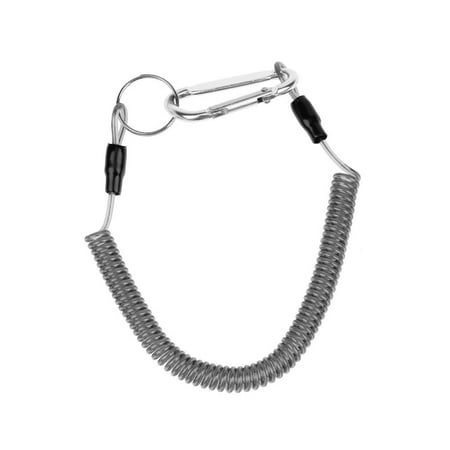 

Super Store Online Fishing Ropes Coiled Fish Missed Rope Fishing Pole Rod Rope Line(Silver)