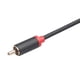thumbnail image 5 of Cable de audio adaptador de 2RCA macho a hembra de 3,5 mm para auriculares DVD VCD de cine en casa, 5 of 6