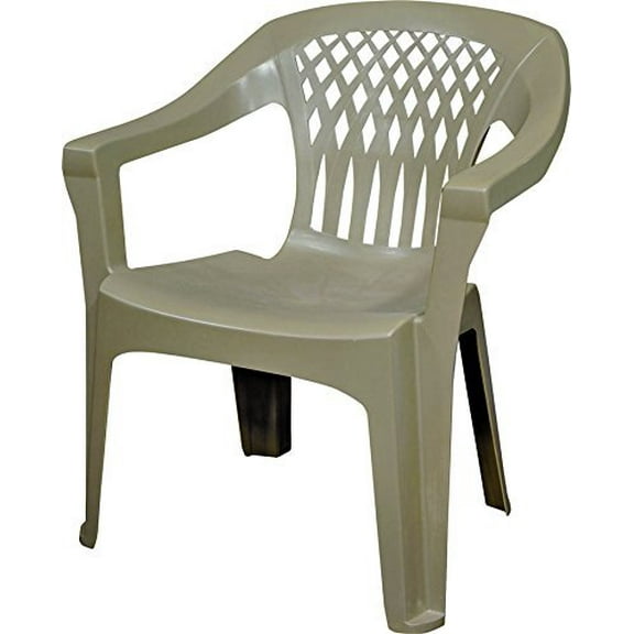 Big Easy 8248-96-3700 Stack Chair, 32.93 in H x 29 in W x 24.3 in D, 100% Polypropylene, Portobello