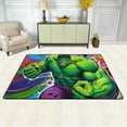 thumbnail image 2 of Hero Hulk Rugs Washable Cover Floor Rug Carpets Bathroom Decorations For Kitchen Bedroom Indoor 36"X24", 2 of 7