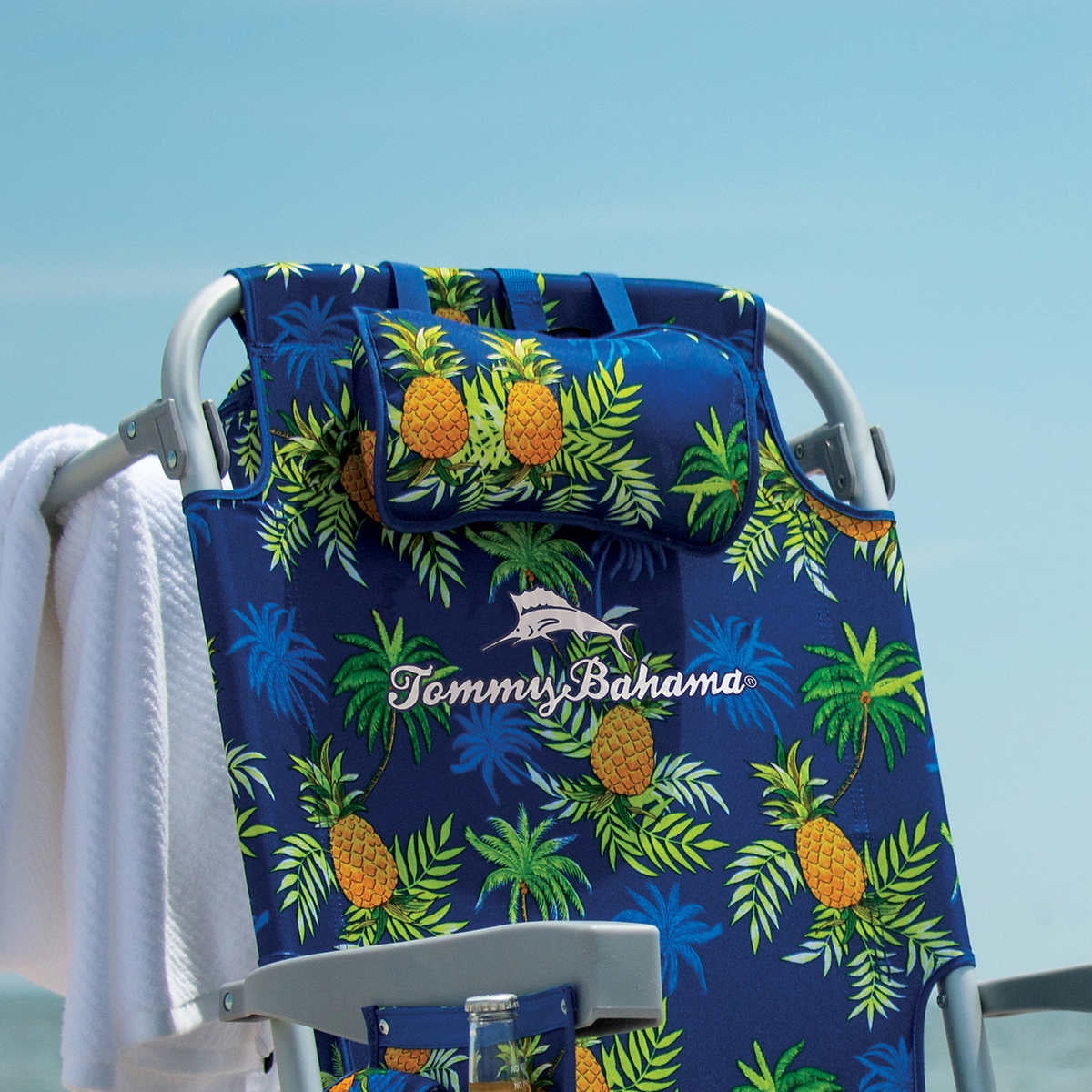 Unique Pineapple Print Beach Chair for Living room