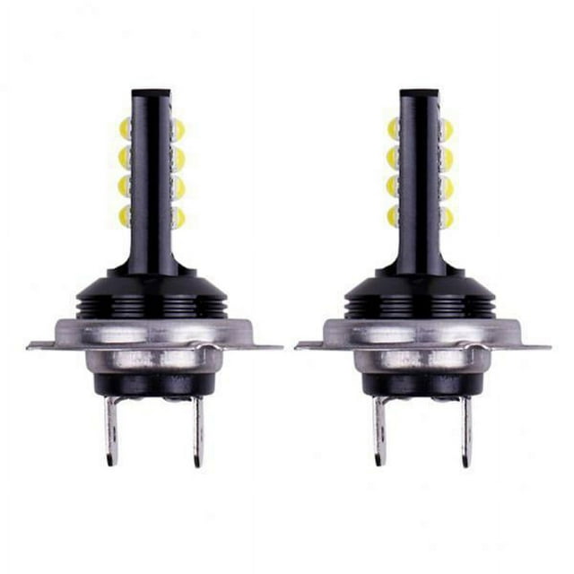 Almencla 3-6pack Univeral 2XWhite -60W-3030-12SMD LED Bulb HighPower Super Bright Car 5 Pcs
