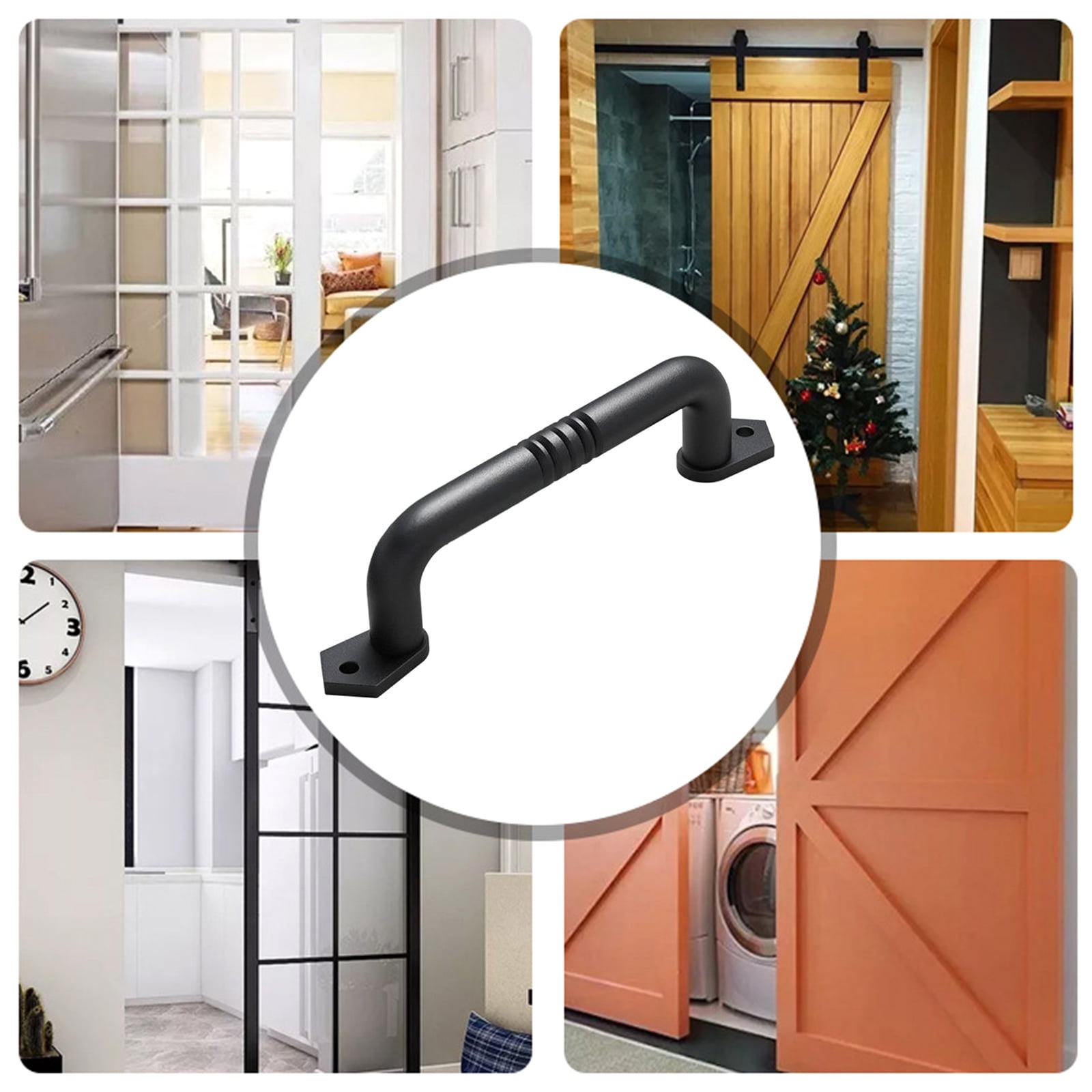Multipurpose Antique Styles Carbon Steel Door Knobs Hardware Sturdy Rustproof Designs Easy Mounting Daily Casual Use