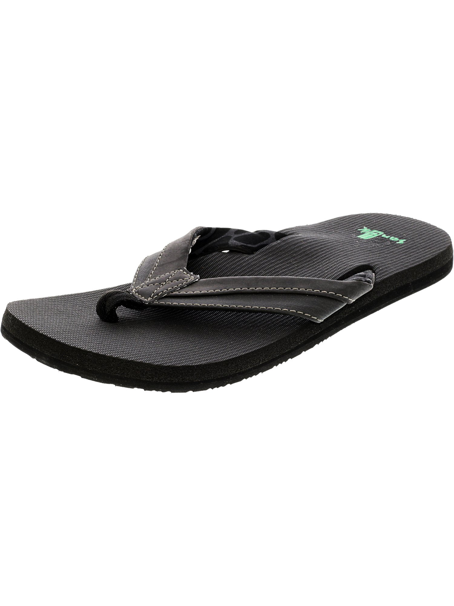 mens black sanuk shoes