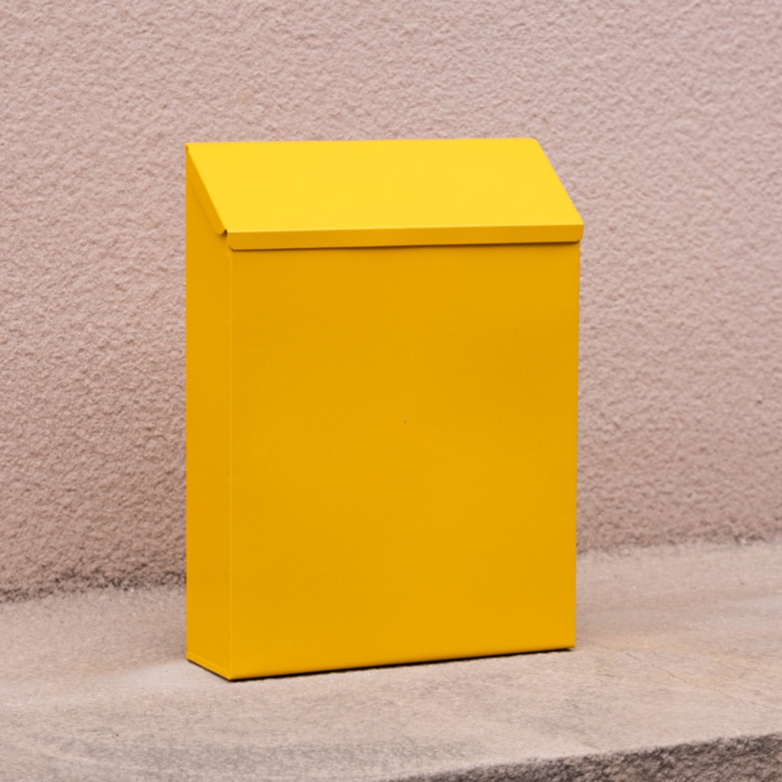 SUSHANG Weatherproof Wall Mounted Mailbox, Wall-Mount Mailbox for House,Large Capacity Mail Box,Galvanized Steel Rust-Proof Metal Post Box,Mailboxes for Outside,11.4"x2.5"x8.6"