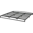 thumbnail image 7 of COZONY 6-Inch King Bed Frame,81.9*77.7",Black,Low Profile Heavy-Duty Metal Bed Frame with Steel Slat Support Mattress Foundation,No Box Spring Required, Easy to Install., 7 of 7