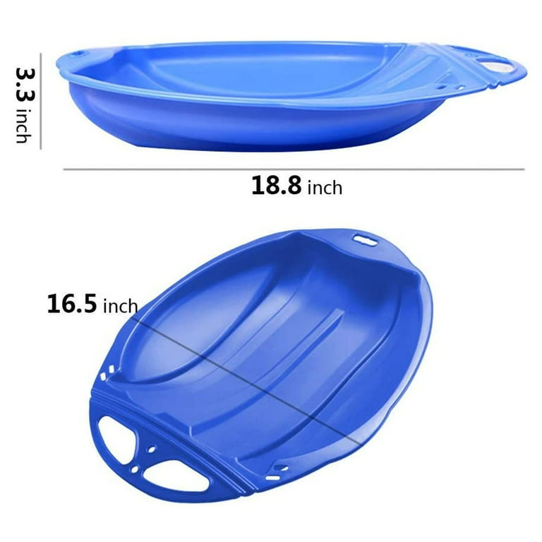 EQWLJWE 2021 Sleds, Kids/Adult Round Sand Slider Disc, Snow