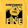 thumbnail image 3 of Monsters Inc. - Everythings Fine  - Men's Short Sleeve Graphic T-Shirt, 3 of 5