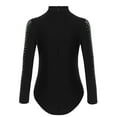 thumbnail image 2 of TSSOE Kids Boys Glittery Rhinestone Gymnastic Dance Leotard Long Sleeve Athletic Ballet Dance Skating Dancewear Black 8, 2 of 5