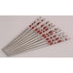 thumbnail image 5 of Cubiertos de acero inoxidable reutilizables multicolor 304, palillos de metal aptos para lavavajillas - 1 par, juego de 5 pares (Rosa Roja), 5 of 6
