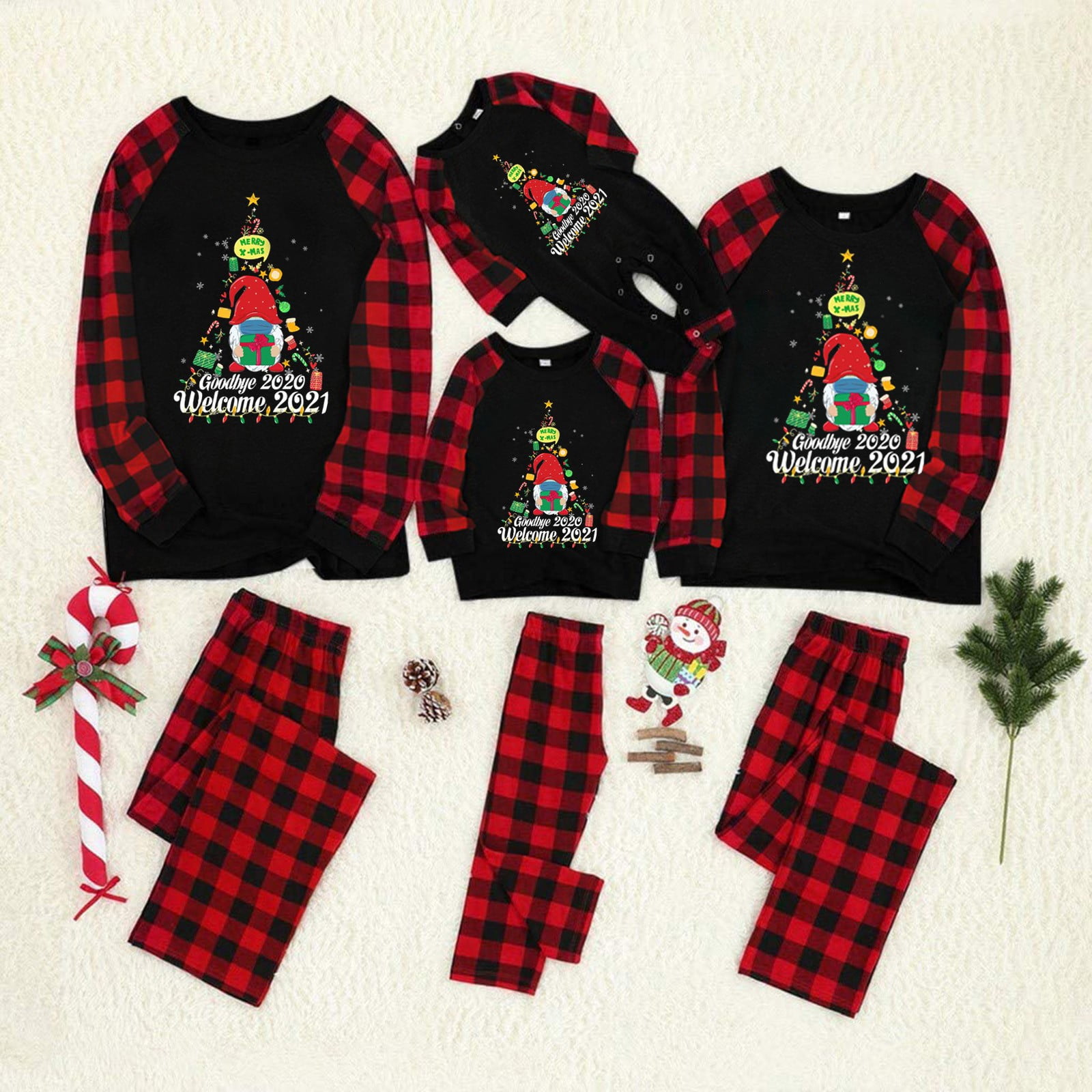 Kids christmas pajamas 2021 sale