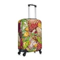 thumbnail image 3 of Balery Bright Mushrooms Luggage Cover Protector, Scratch And Dirt Resistant, Fits 18-32 Inch Luggage - X-Large, 3 of 9