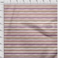 thumbnail image 4 of oneOone Cotton Jersey Brown Fabric Stripes Craft Projects Decor Fabric Printed By The Yard 58 Inch Wide, 4 of 4