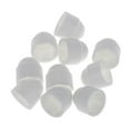 thumbnail image 2 of 10 Pieces Bolt Nut Caps Hexagon Screw Covers Dome Protectors White Heavy Duty Nylon for M6 Fasteners DIY Projects, 2 of 8