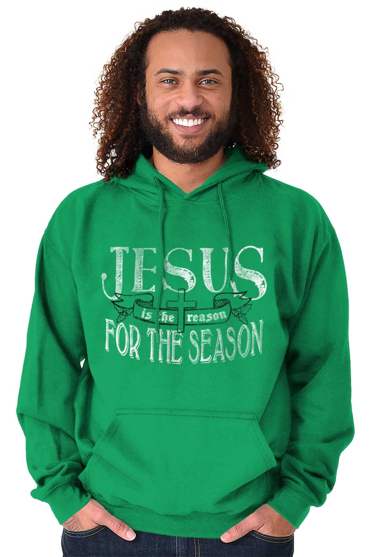 Religious Christmas Hoodie Sweatshirt for Women and Jamaica Ubuy - Main Image