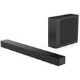 thumbnail image 1 of Restored Hisense HS2100 2.1 Channel Sound Bar with Wireless Subwoofer,Black, 1 of 9