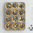thumbnail image 4 of Nordic Ware Natural Aluminum 12 Cavity Muffin Pan with High Dome Lid, 4 of 12