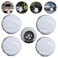 thumbnail image 1 of Cubiertas para neumáticos 4 Piezas Cubierta Universal para neumáticos Protección Solar Protector de Ruedas Remolque Autocaravana Coche Camión Cubiertas para neumáticos Impermeables (27-29 Pulgadas), 1 of 5