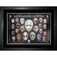 thumbnail image 1 of Hockey Goalie Masks Through the Decades Framed Print, 1 of 4