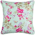 thumbnail image 7 of Throw Pillow Covers Pack of 4 for Living Room Table, Floral Printed Cushion Case, 20x20 inches - Light Green - Home Decor, 7 of 7