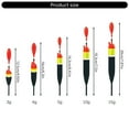 thumbnail image 3 of 5pcs Fishing Floats and Bobbers Slip Bobber Balsa Floats Fishing Tackle Fishing Bobbers for Saltwater Fishing, 3 of 9