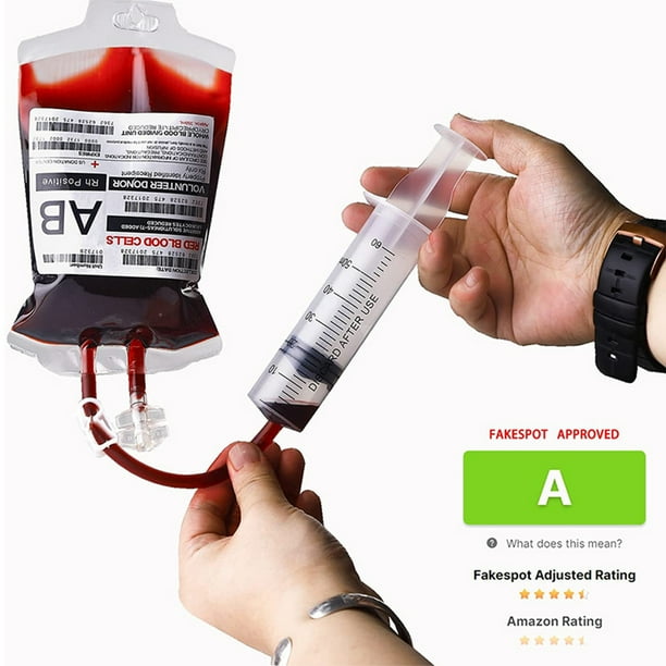 PVC Blood Drinks Bag Refillable Fashion Water Bags Pouches 350ml Fruit Juice Jelly Wine Halloween Parties Costume Drink Pouch Accessories Filler Walmart
