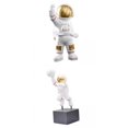 thumbnail image 1 of 2x estatua de astronauti estatuilla decoración de la del Hotel de la habitación niños, 1 of 7