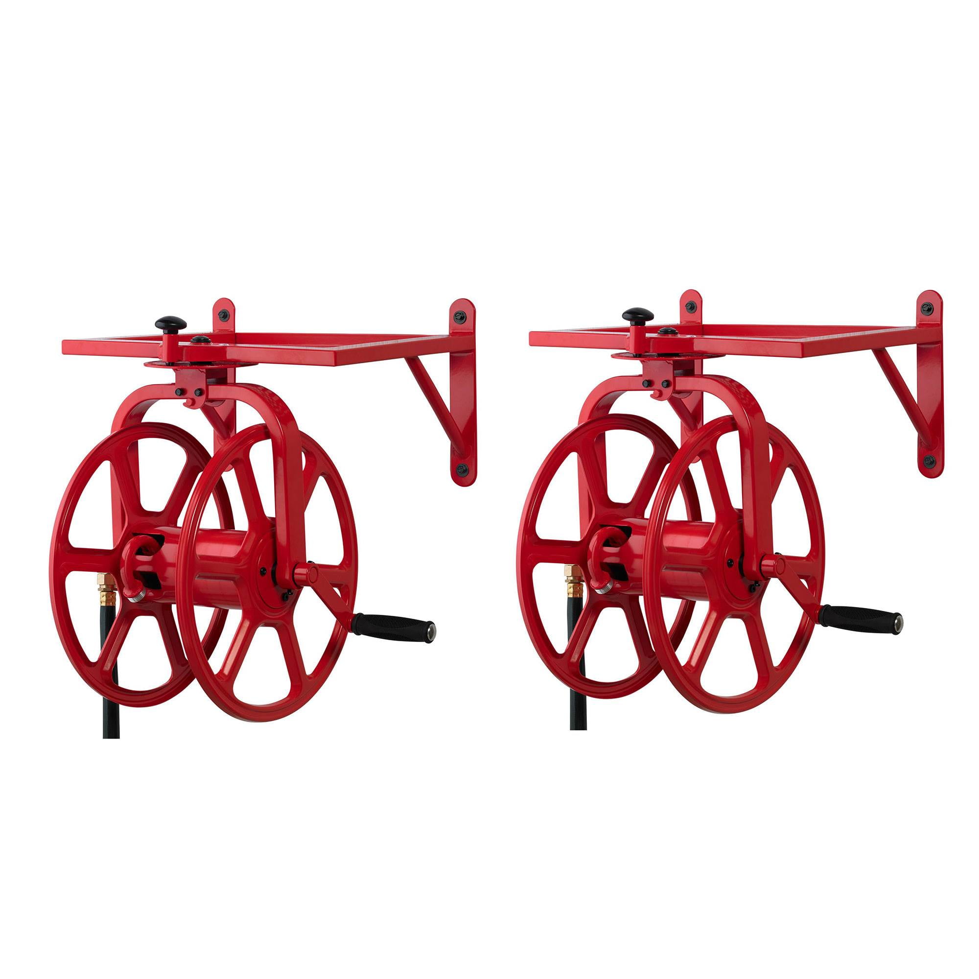 Liberty Garden Revolution Industrial Grade Rotating Garden Hose Reel (2