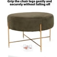 thumbnail image 4 of Revolucione la seguridad de los muebles, el protector de piso para patas de silla minimiza los rayones, las almohadillas de silicona para mesa brindan una experiencia de deslizamiento perfecta, 4 of 5