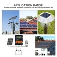 thumbnail image 2 of Solar Charge Controller PWM Controller With LCD Display 10A 20A 30A 12V 24V Dual USB 5V Output Solar Panel Charger Regulator, 2 of 6