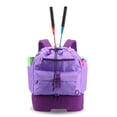 thumbnail image 5 of J World ACE Racket Sports Backpack with Racket Protection & Multiple Storage Compartments, Purple, 5 of 7
