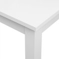 thumbnail image 4 of 48" Indoor Coastal Wood Sofa Table - Solid White, 4 of 5