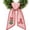 A, variant on Bxaolu Personalized Christmas Wreath Sash with Embroidery Letter and Christmas Tree Patterns, Suitable for Front Door Wreath Decorations