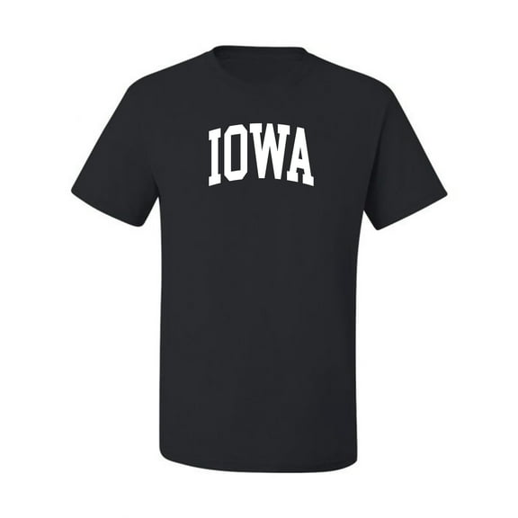 Wild Bobby State of Iowa College Style Men Tee