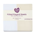 thumbnail image 4 of Parent's Choice Cotton Fitted Playard Sheets, Neutral, 2-Pack, 4 of 5