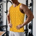 thumbnail image 5 of Salouo Corn Kernels for Men's Tank Tops,Sleeveless Muscle Shirts for Men Quick Dry Workout Tank Top Gym Muscle Tee Fitness Bodybuilding Sleeveless T Shirt-Large, 5 of 7