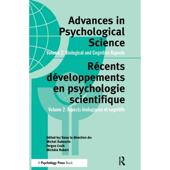 Advances in Psychological Science Advances in Psychological Science, Volume 2: Biological and Cognitive Aspects, Book 02, (Hardcover)