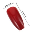 thumbnail image 2 of Moluckfu 1 De Puntas De Falsas Rojas Para Aplicación Rápida Sin Habilidades, 2 of 6