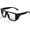 Clear, variant on XXL Size Z87 Sunglasses with Side Shield for Big Wide Heads Men TR90 Ultralight UV400 Protection Glasses 8228S