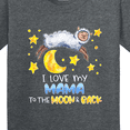 thumbnail image 4 of Inktastic I Love My Mama to the Moon and Back Cute Sheep Youth T-Shirt, 4 of 5