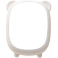 thumbnail image 1 of Espejo de maquillaje de mesa para niñas con soporte ajustable, bonito espejo colgante, espejo decorativo portátil (blanco), 1 of 4