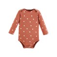 thumbnail image 4 of Hudson Baby Cotton Long-Sleeve Bodysuits, 3- Pack, Newborn- 24 Months, 4 of 5